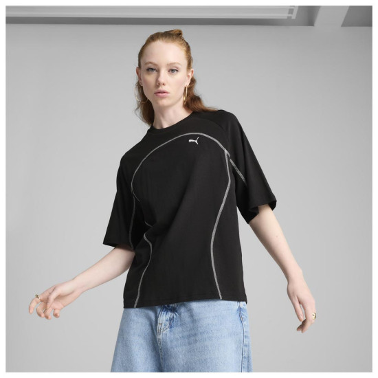 Puma Γυναικεία κοντομάνικη μπλούζα Dare TO Oversized Tee